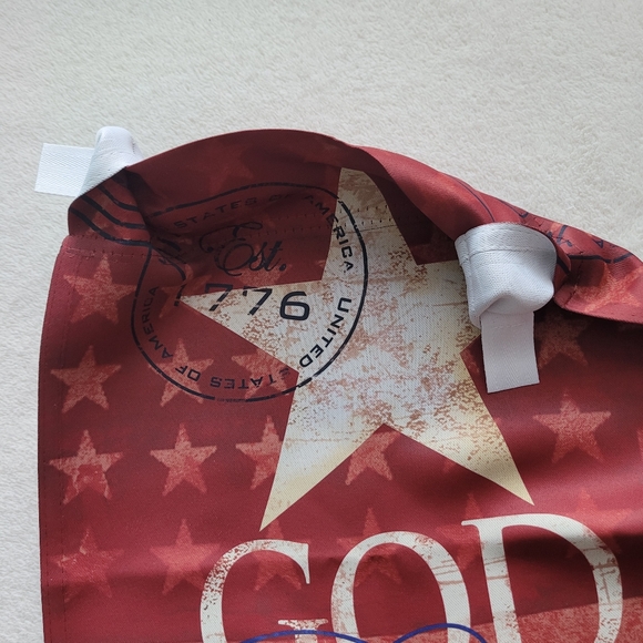 Garden Flag 2-Sided NEW God Bless America Breeze Decor Red - Picture 6 of 9